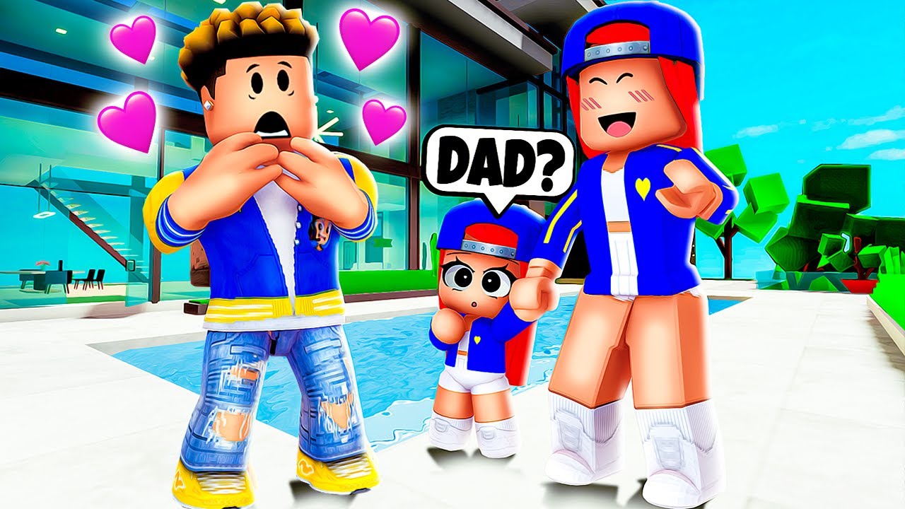 Мой ПАРЕНЬ впервые встречает МАЛЫШКУ МЬЮ! (Roblox Brookhaven RP)