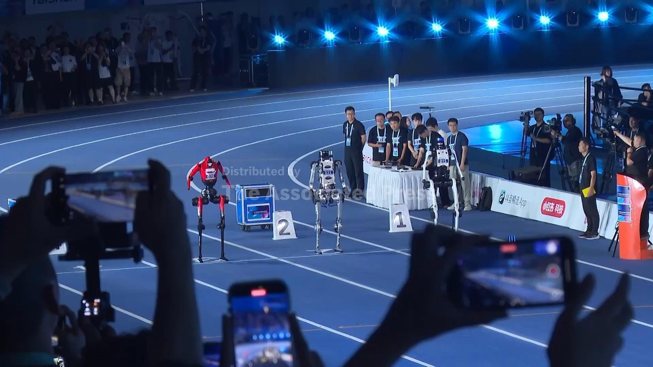 Humanoid beats Usain Bolt's 100m record at Beijing robot games