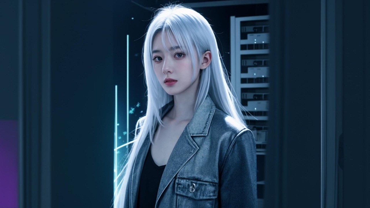 [Deep Focus] Cyberpunk Healer Etherea Resets Your Nerves | 2077 Server Room Lofi (AI 腦波修復)