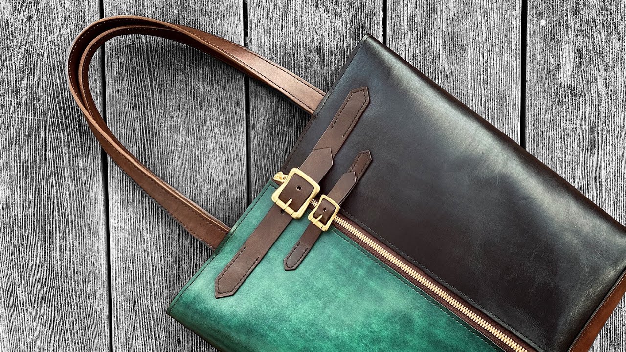Making a Stylish Leather Bags /Pattern No.40