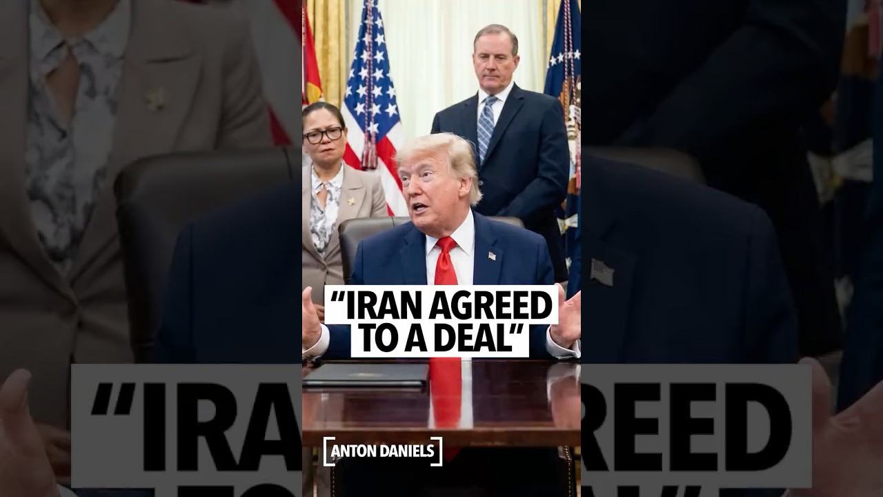 Трамп заявил, что Иран согласился на сделку, которая не предусматривает наличие ядерного оружия, ...