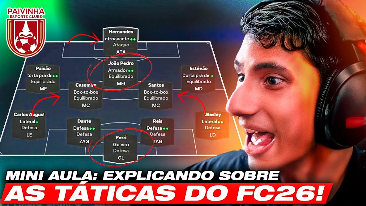 MINHAS TÁTICAS METAS DO EA FC 26
