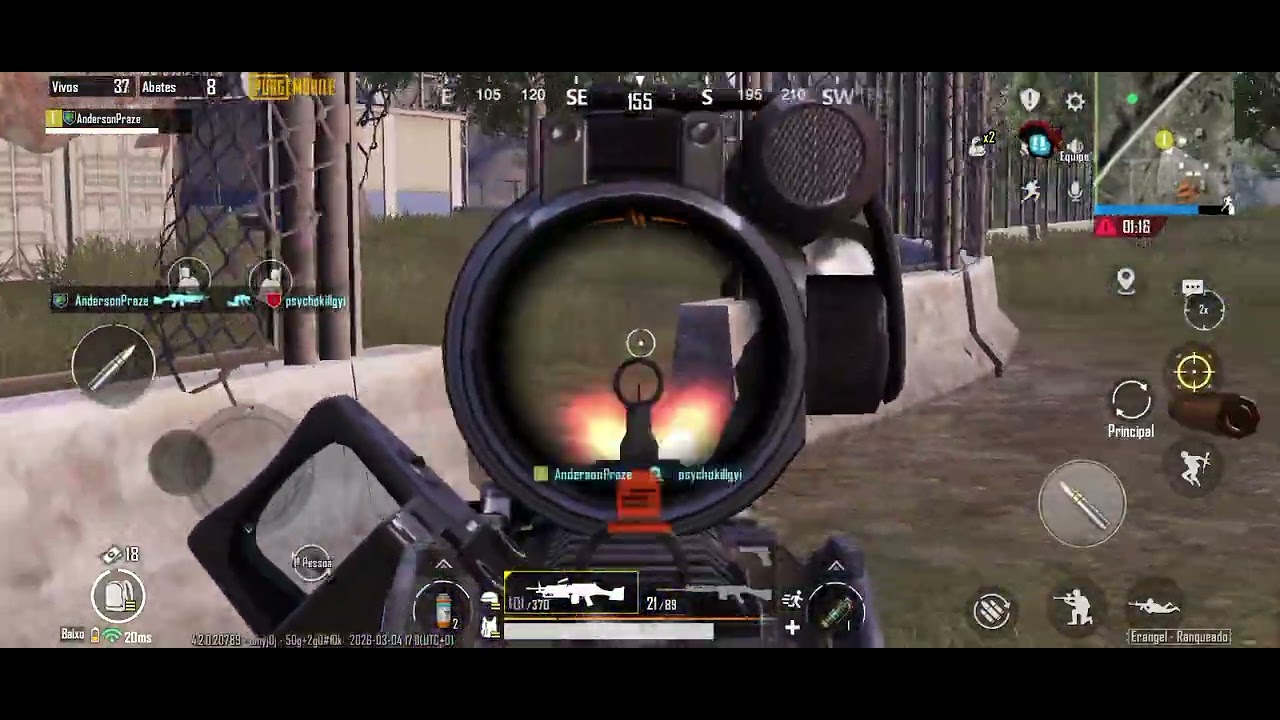 Mais um vídeo de pubg mobile sem corte para vocês 