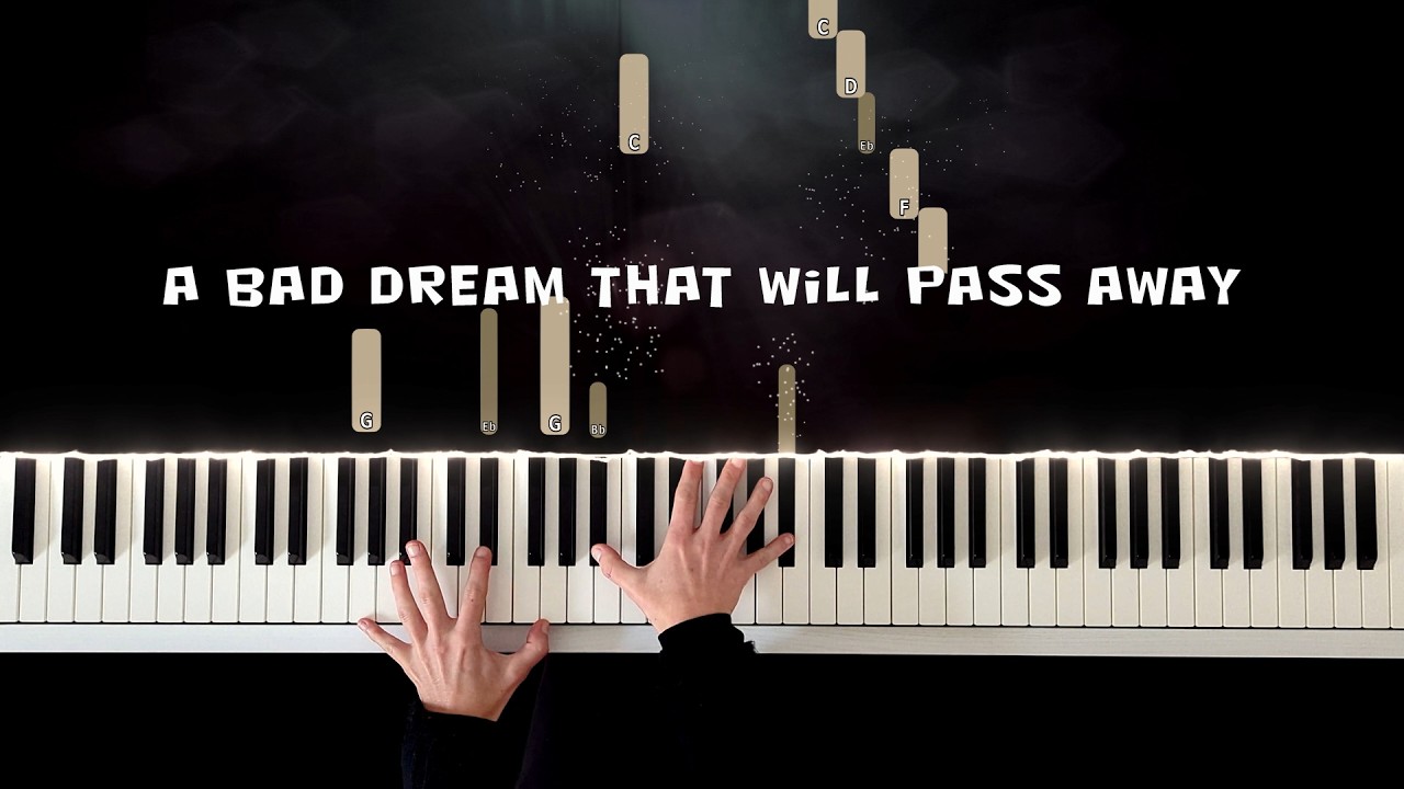 A Bad Dream That Will Pass Away Luke Howard Piano Tutorial Relaxing Piano Music