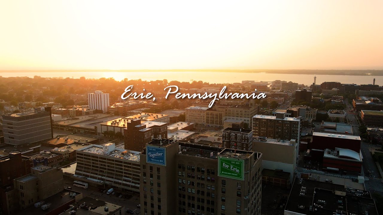 Erie, Pennsylvania: Drone Video 2023 #eriepa #eriepennsylvania