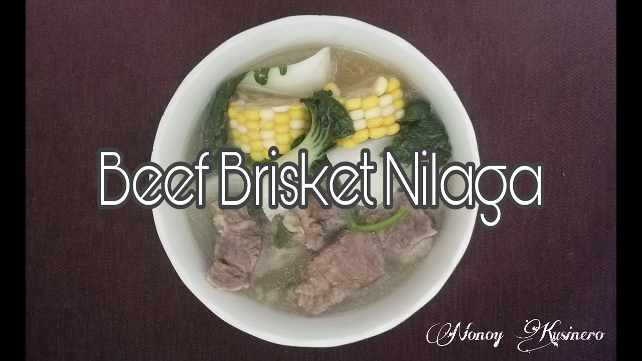 Beef Brisket Nilaga