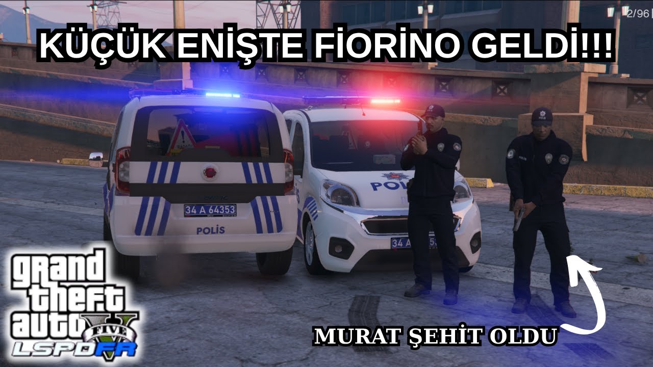 KÜÇÜK ENİŞTE FİORİNO GELDİ ! - GTA 5 POLİS ASAYİŞ MODU -FİAT FİORİNO - LSPDFR