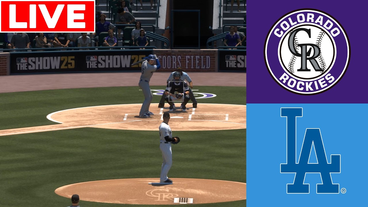 🔴LIVE 🔴Colorado Rockies vs Los Angeles Dodgers / 02/03/26 Spring training /MLB THE SHOW 26