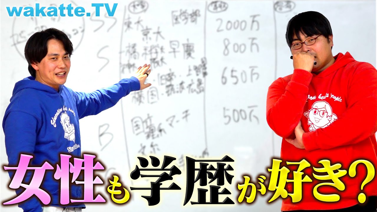 【学歴厨女子】恋人に学歴を求める女性が増えている件について