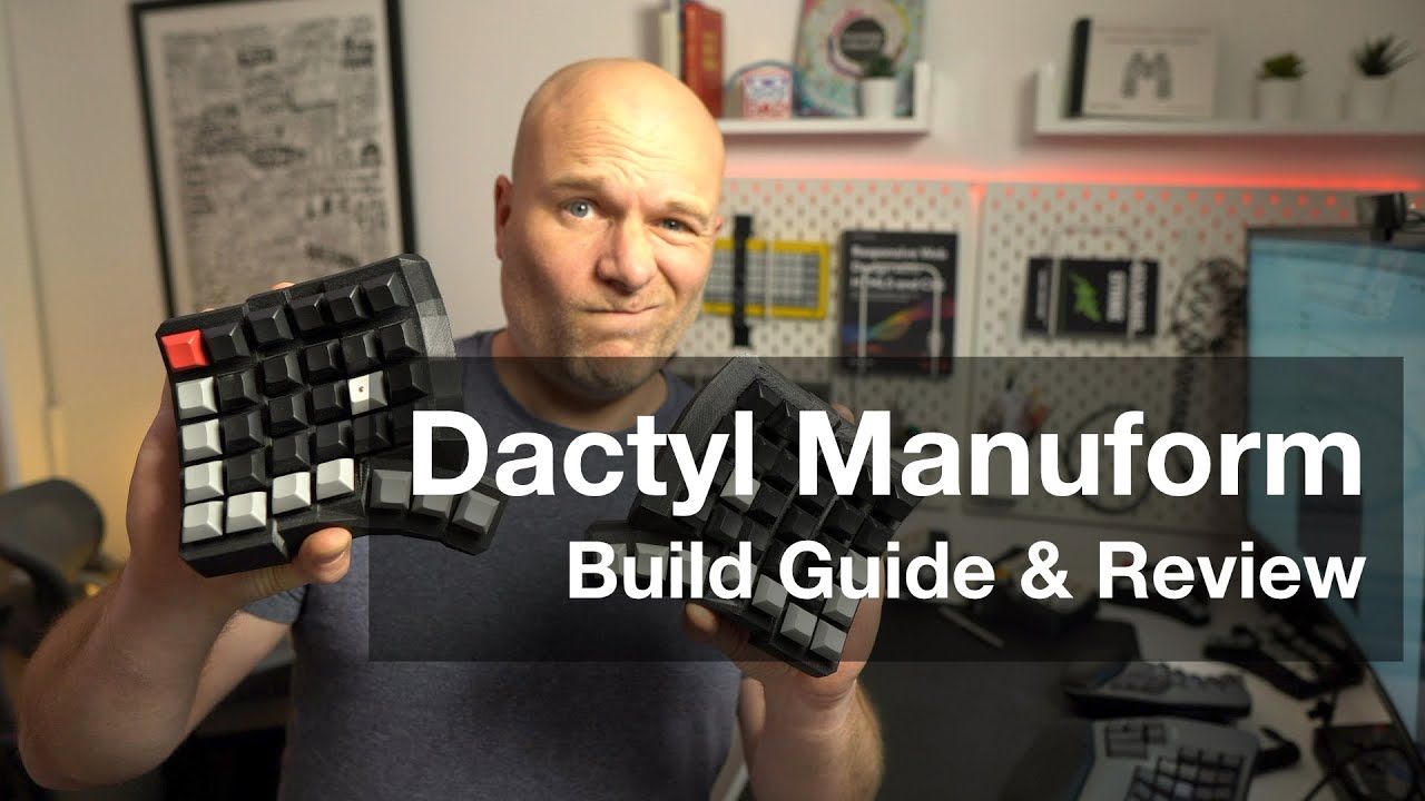 Review: Dactyl Manuform — Ergonomic Mechanical Keyboard, hand built, build guide and testing