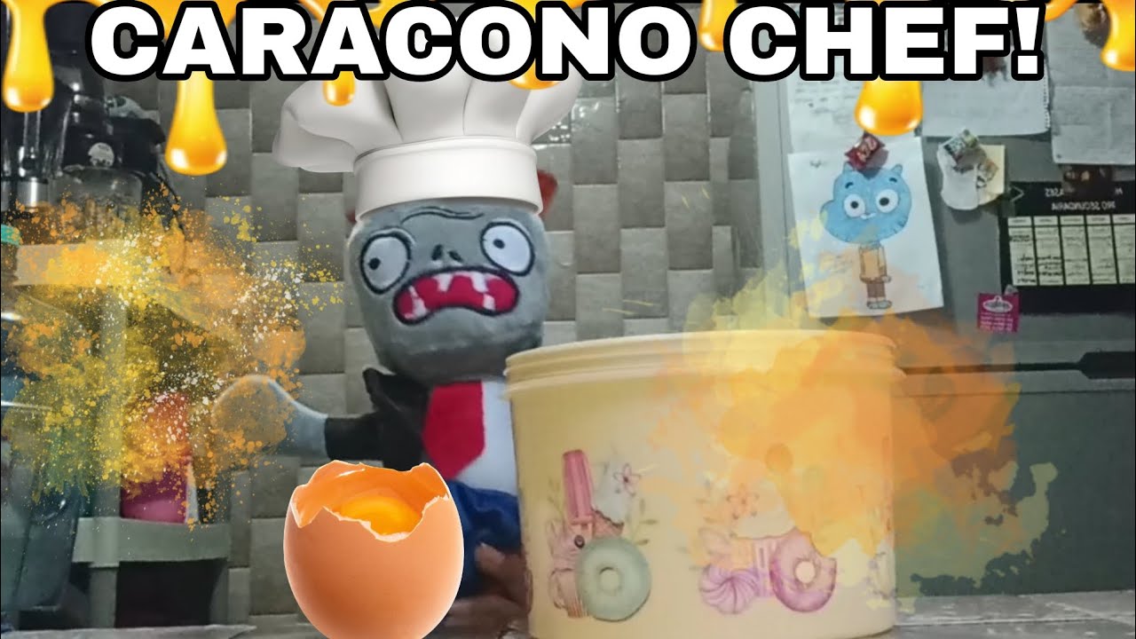 CARACONO SE VUELVE CHEF!