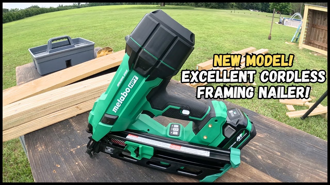 Metabo Hikoki HPT Cordless Framing Nailer NEW Design