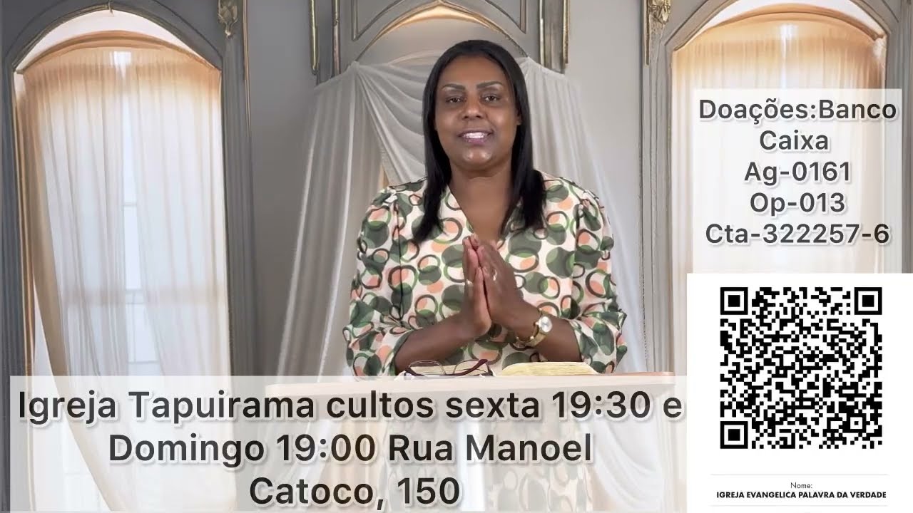 Programa Palavra da Verdade 17/09/25. Ao vivo pela TV vitoriosa.