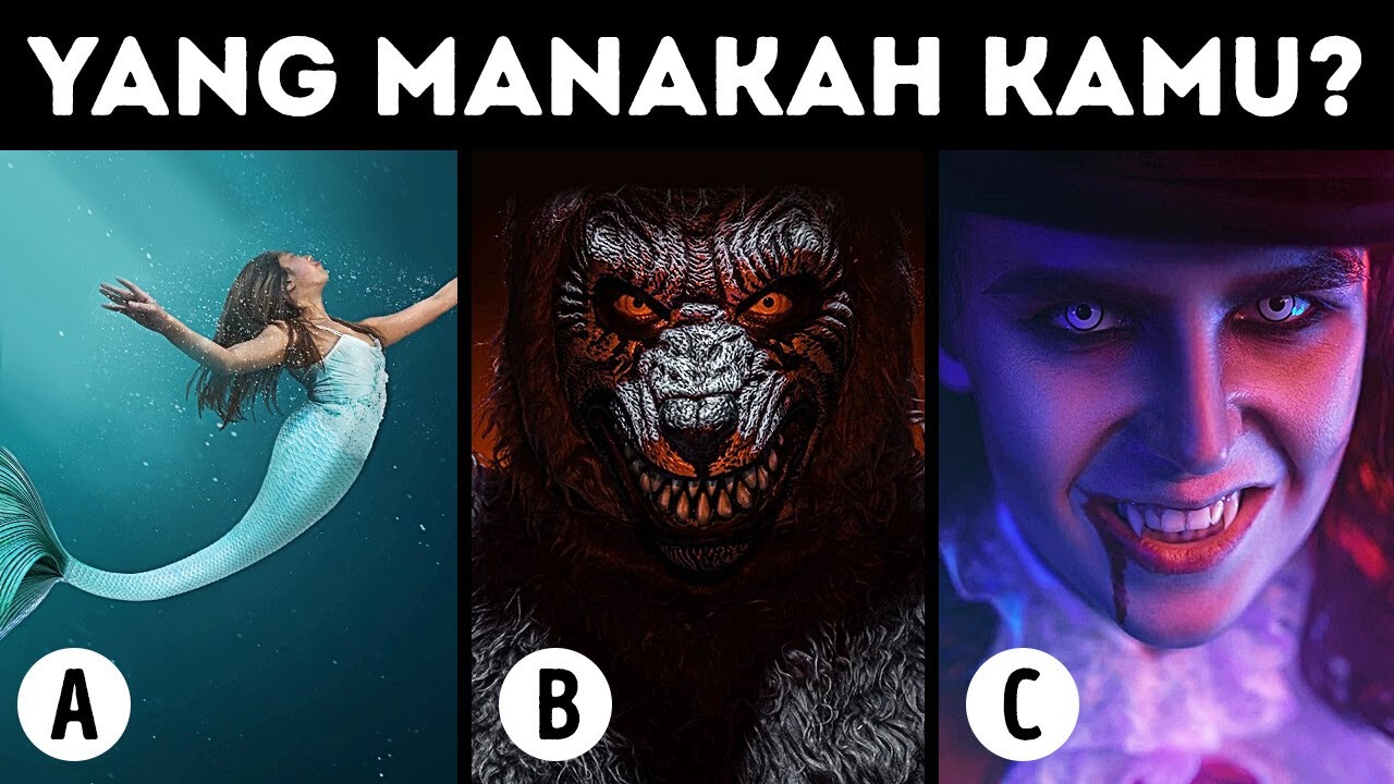 Kamu Termasuk Golongan Makhluk Gaib yang Mana? // Kuis Kepribadian