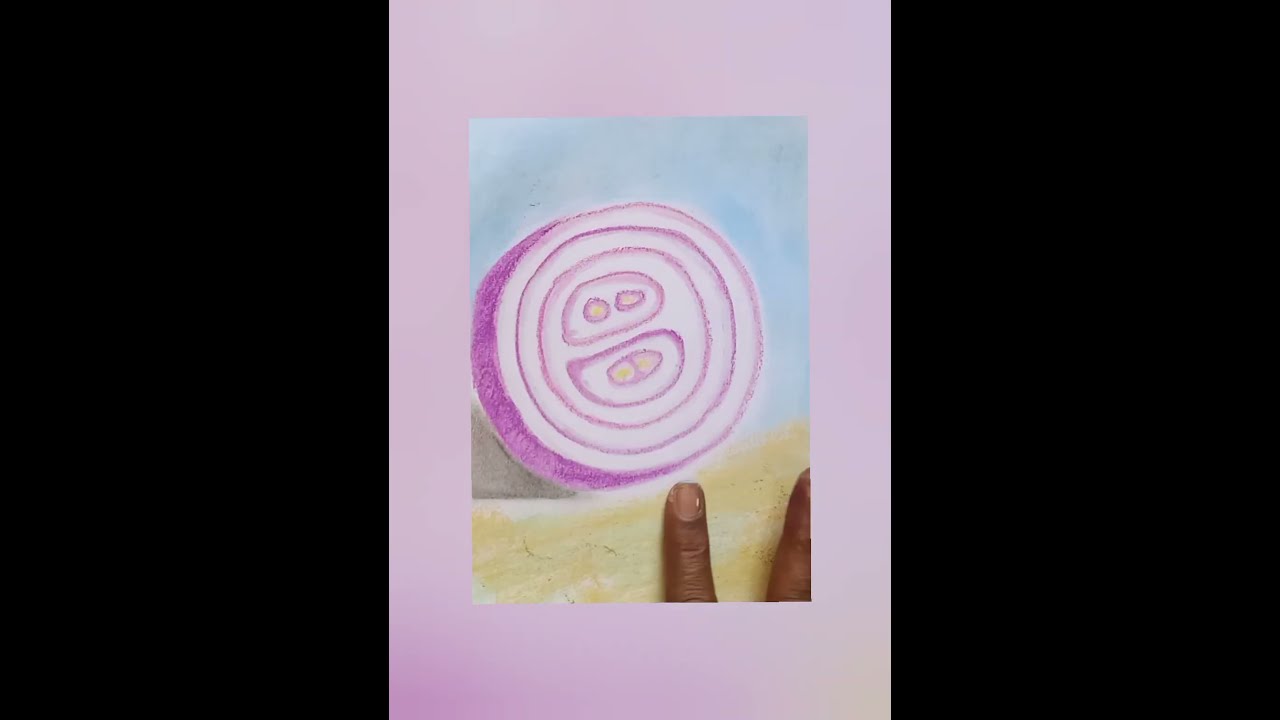 Onion drawing #drawing #shorts #art #how #drawings