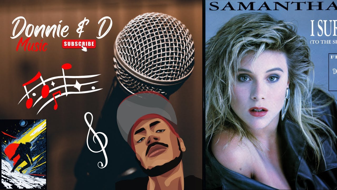 (Donnie & D Reacts) Samantha Fox -I Surrender #samantha #fox #music #reaction #video #rockmusic