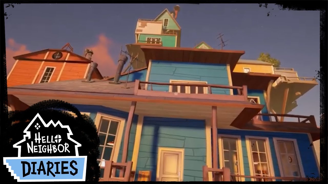 HELLO NEIGHBOR DIARIES - FULL WAlKTHROUGH