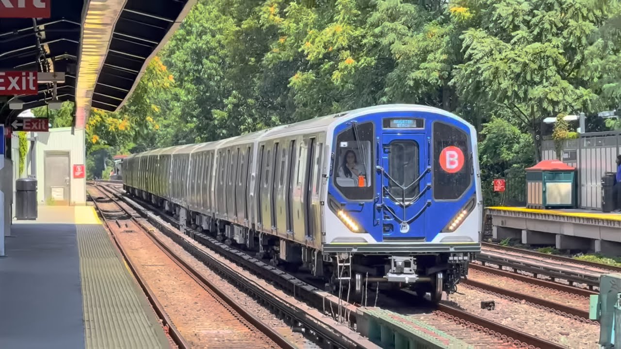 R46, R68/A, & R211 B/Q Train Action at Avenue J