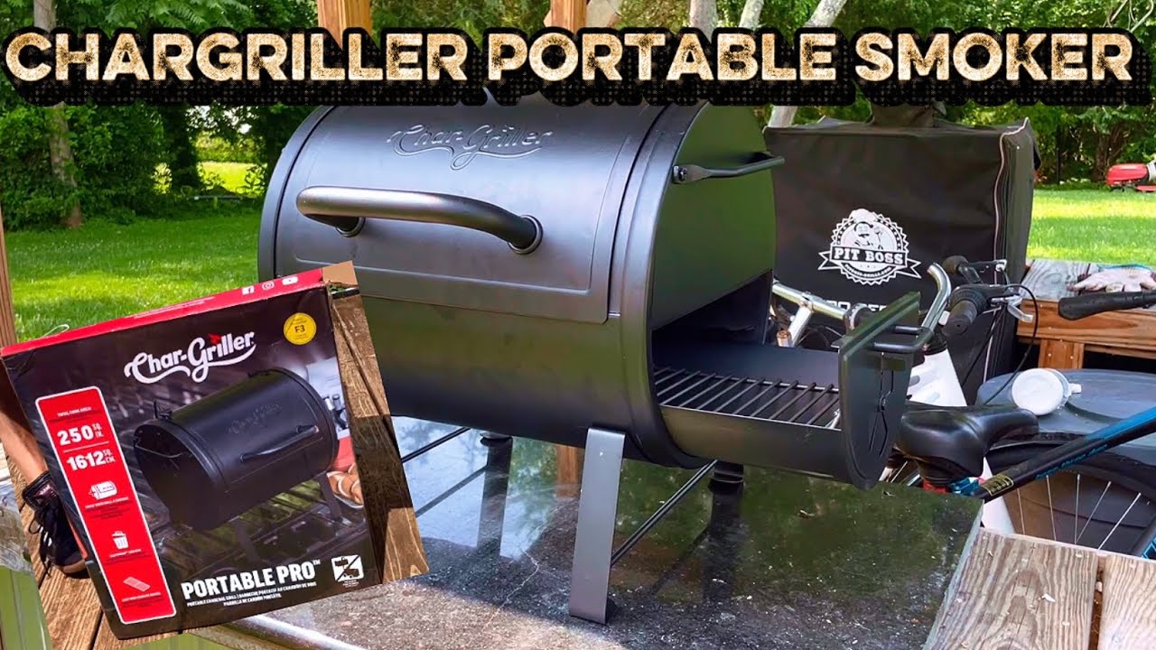 CHAR-GRILLER PORTABLE SMOKER
