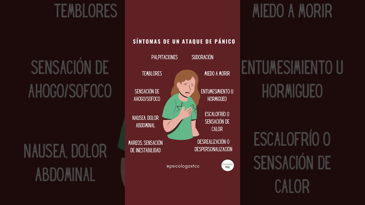 SÍNTOMAS de un ATAQUE DE PÁNICO 
