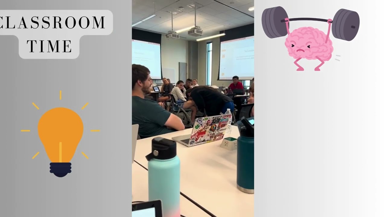 A typical day in the life of a DPT hybrid student