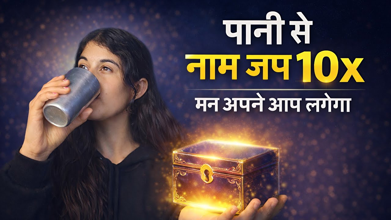 Increase Your Naam Jap 10x With This Simple Water Technique | Very Effective 