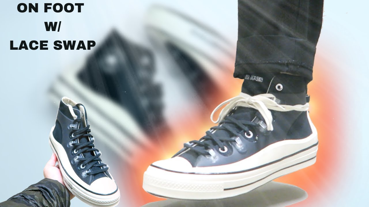 CONVERSE X KIM JONES CHUCK 70 REVIEW + ON FEET LOOK W/ LACE SWAP