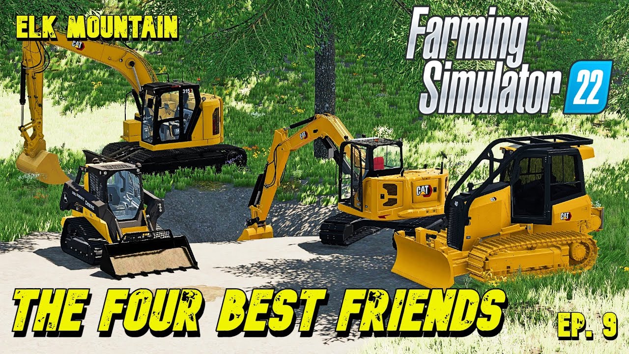 Farming Simulator 22 |The Four Best Friends Timelapse | EP.9 | FS22