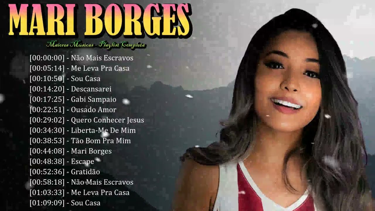 🌿🎧 Mari Borges - Hinos de fé proclamando a graça de Cristo e renovando esperanças ✝️💫