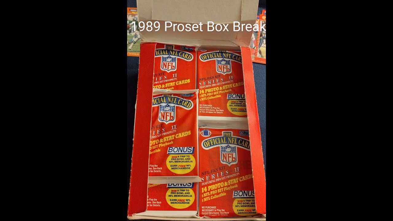 1989 ProSet Football Box Break! Barry Sanders, Deion, Aikman, Derrick Thomas rookies!