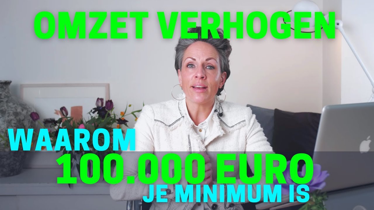 Omzet verhogen, waarom 100K je minimum omzet is | Deskvlog Q&A 44