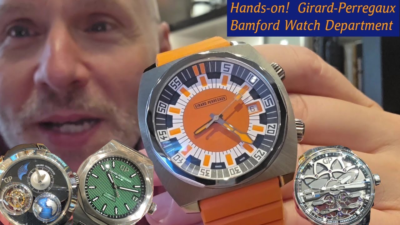 Hands-on NEW Girard-Perregaux Bamford Deep Diver + GP Laureato Goldsmiths Trafford Centre MORE!