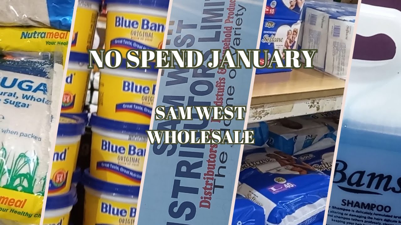 NO SPEND JANUARY | TIPS ON SAVING | SAM WEST WHOLESALE