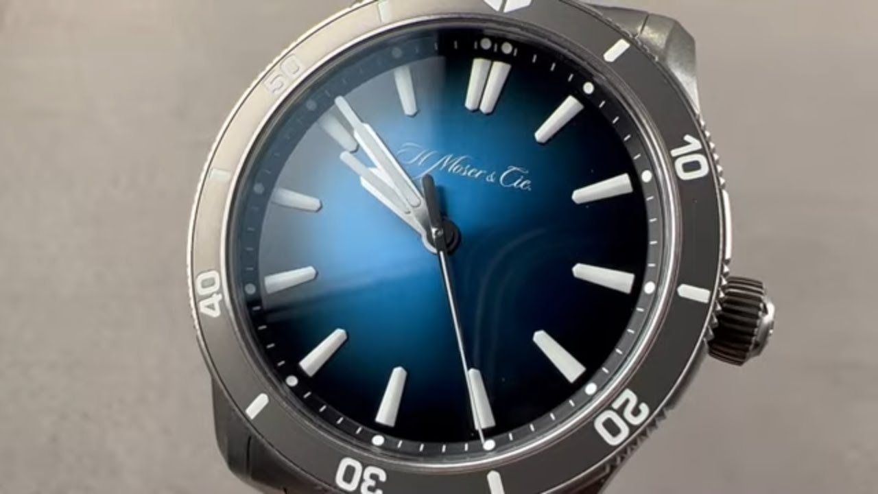 H. Moser & Cie "Govberg" Pioneer Rotating Bezel 40mm Titanium 3200-0500 H. Moser & Cie Watch Review