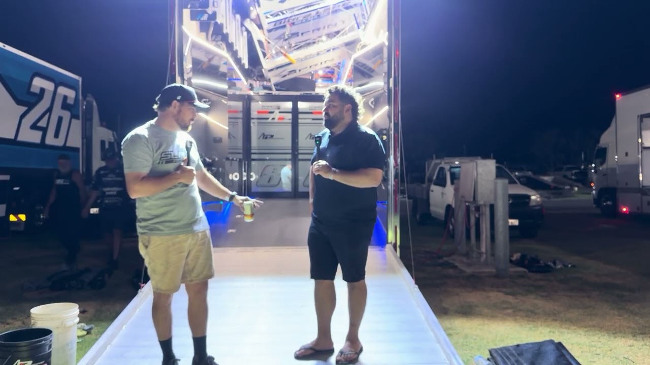 Post Race Interviews - USA vs Aus Speedweek Final Night