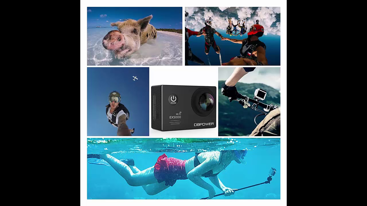 DBPOWER EX5000 Action Camera