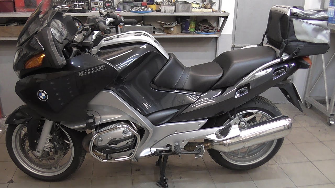 BMW R1200 RT - защита цилиндров.