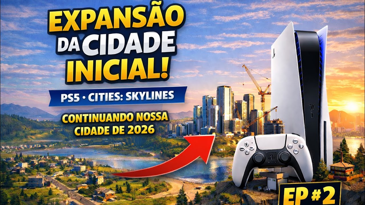 #2 Cities Skylines - a expansão! Gameplay!