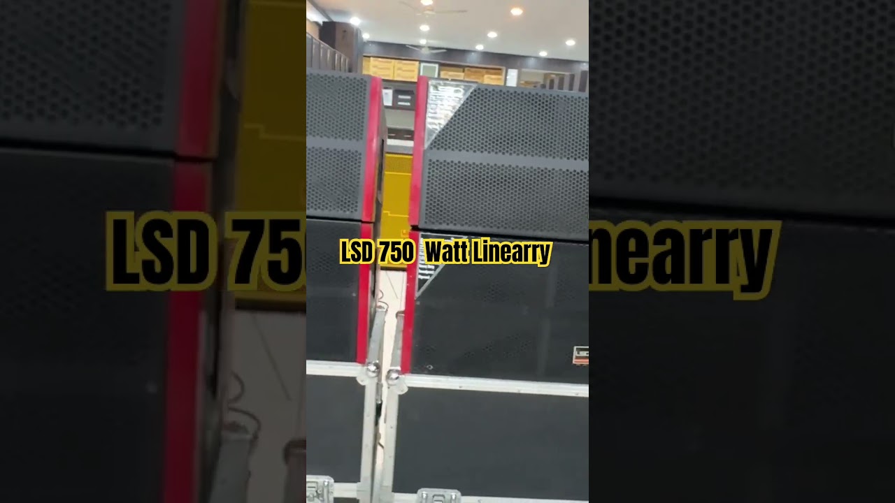 LSD Linearry 750 Watt for long throw