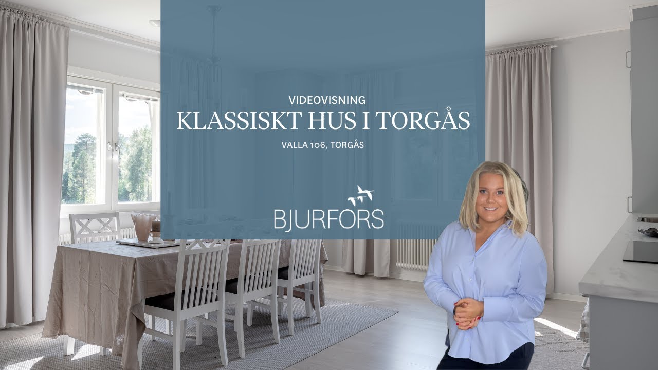 Klassiskt hus i Torgås med nutida bekvämligheter, jakträtt och närhet till Kläppen