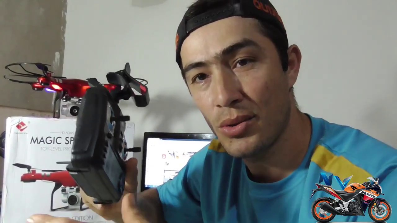 COMO CONTROLAR O DRONE MAGIC SPEED X52HD