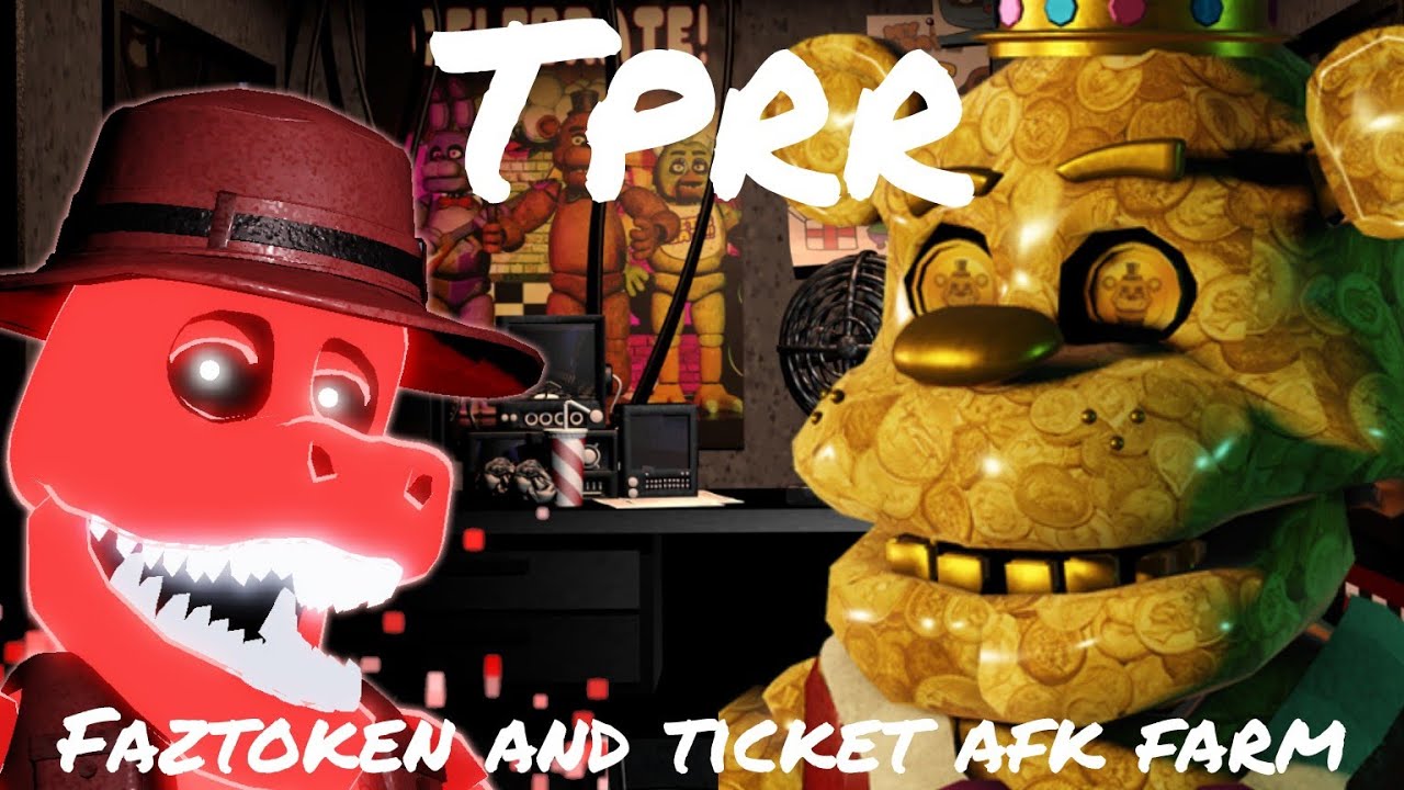 Учебное пособие по TPRR Faztoken и Ticket AFK FARM #roblox #fnaf #tprr