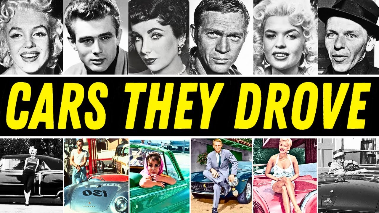 20 Classic Cars Old Hollywood Legends Drove DAILY