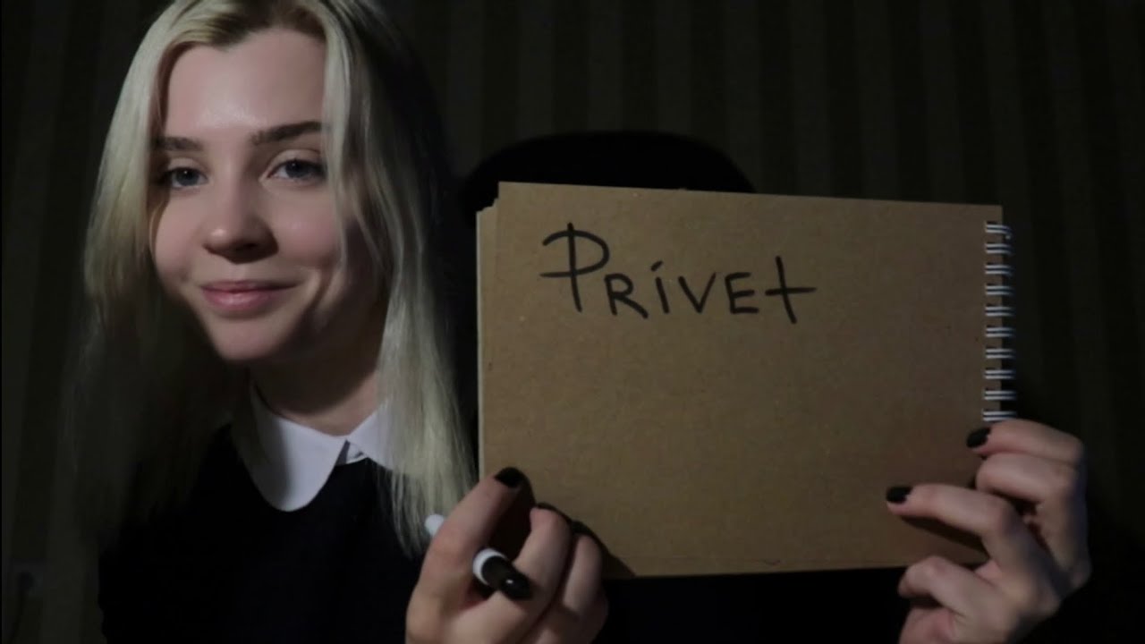 ASMR leçon de russe en français