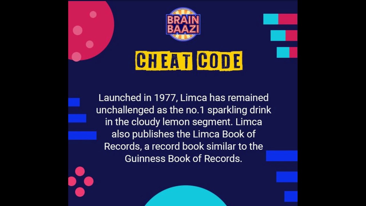 Brainbaazi Cheatcode 2 for 15th April 9pm game