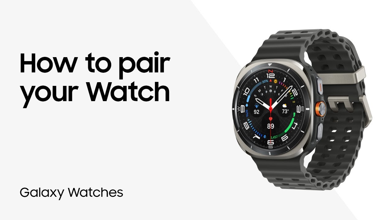 Подключите Samsung Galaxy Watch к телефону | Samsung US