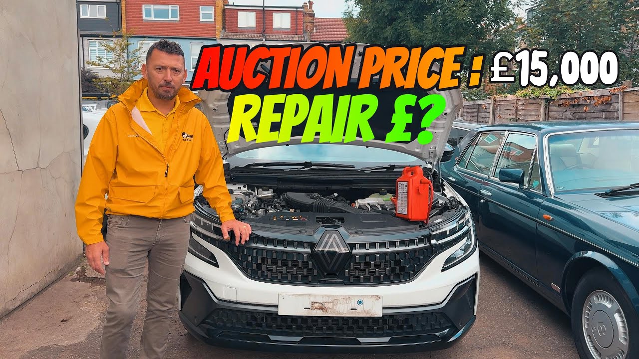 Renault Austral Hybrid DEAD at Auction! 0% HV Battery, Engine Rattle & £1,350 Fix