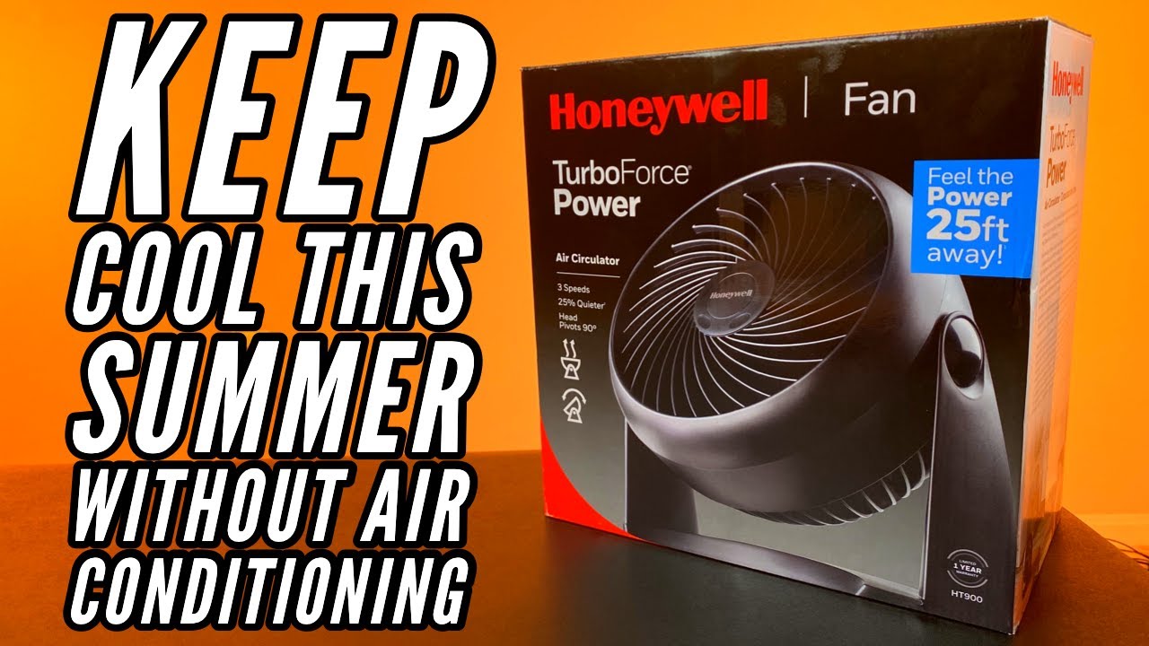 Stay Cool Without Air Conditioning | Honeywell Turbo Force Power Fan