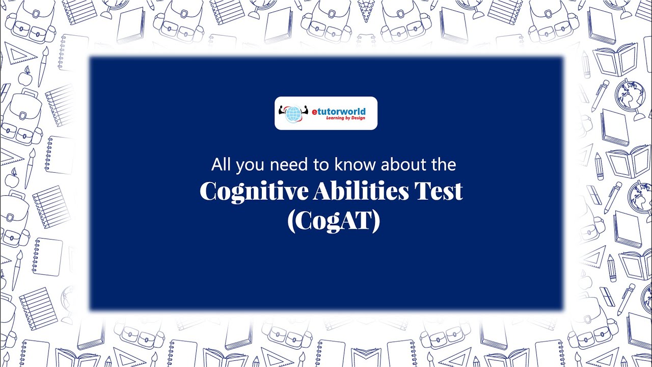 All you need to know about CogAT