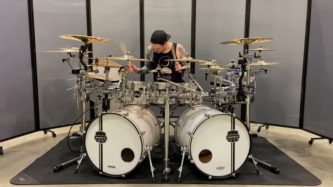 17 DEPECHE MODE - A QUESTION OF TIME LIVE - DRUM COVER